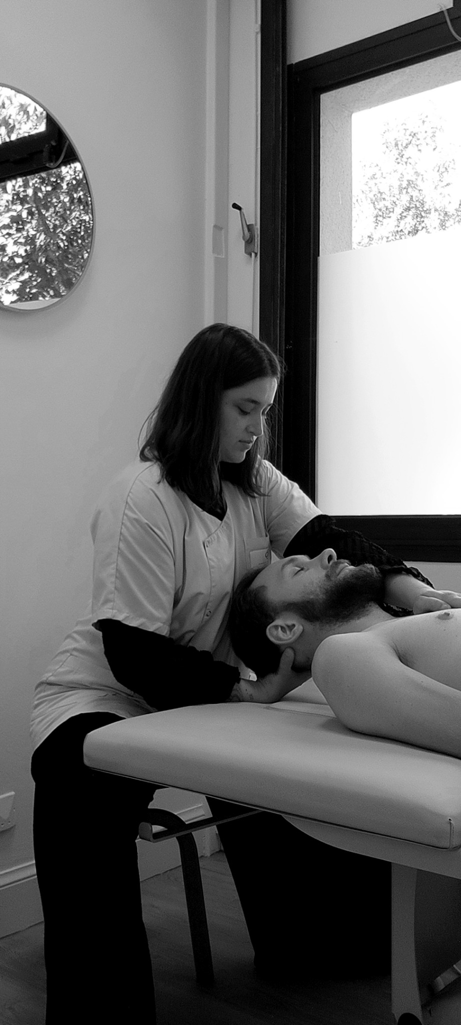 Séance d'ostéopathie : prise en charge du patient